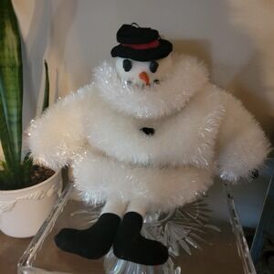 Department‎ 56 Plush Snowman Primitive Christmas Decor